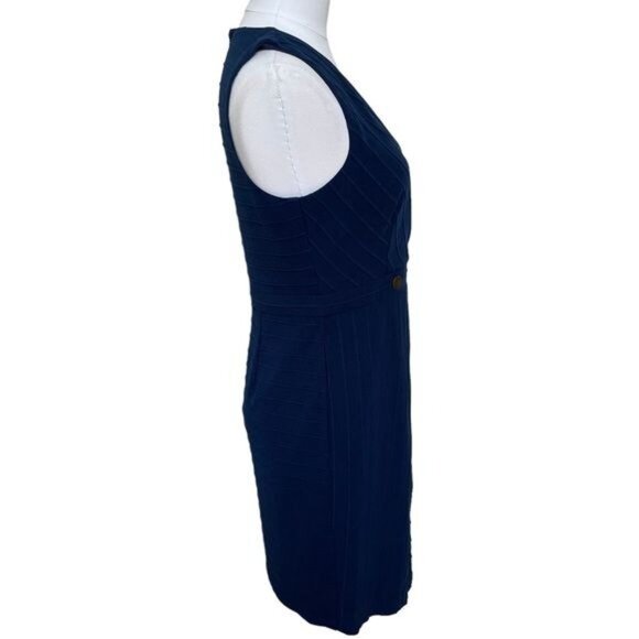 Hutch Indira Asymmetrical Dress in Navy Blue Size Small - Picture 10 of 15